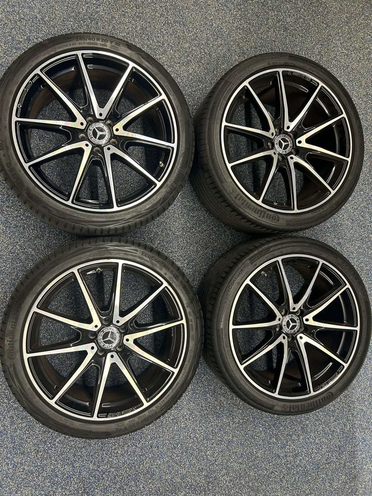 Originele Mercedes S-klasse velgen - 20 inch, Ophalen, -, -, Banden en Velgen
