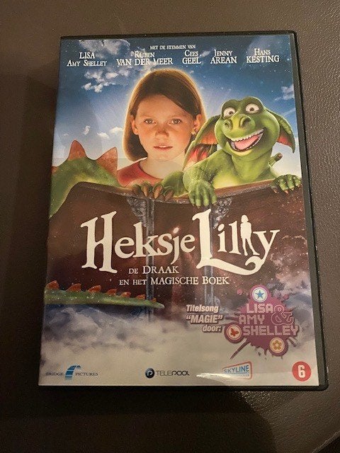 Heksje Lily de draak en het magische boek DVD, Avontuur, Ophalen of Verzenden, Zo goed als nieuw, Vanaf 6 jaar