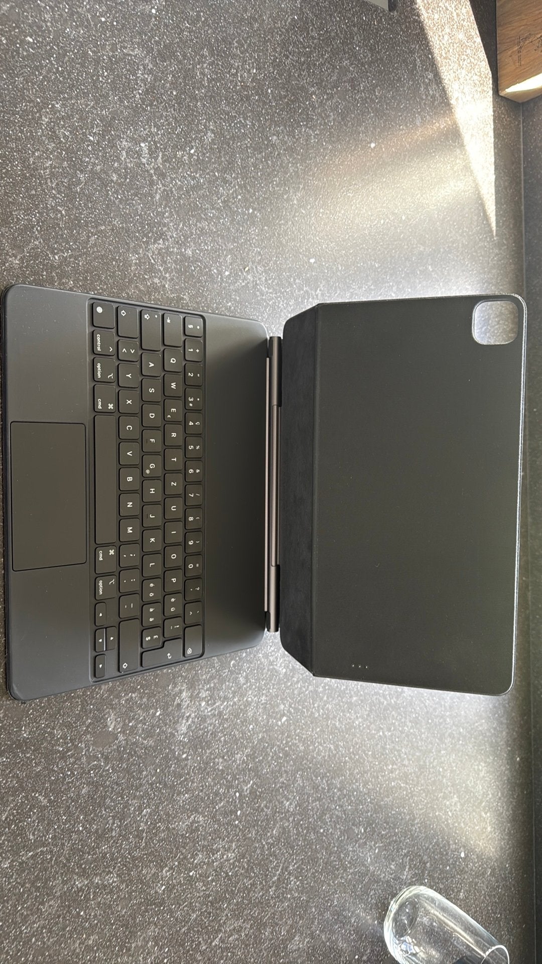 Ipad pro 12.9 generatie 5 toetsbord, Computers en Software, Ophalen of Verzenden, Zo goed als nieuw, 12 inch, Bescherming voor- en achterkant