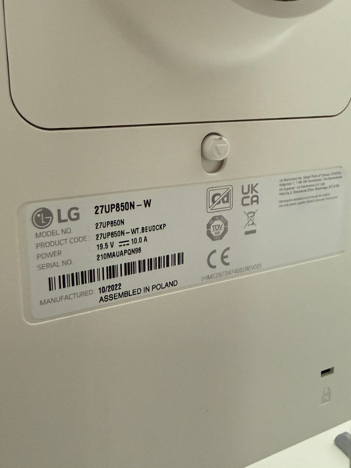 Foto 7 van LG 27" UHD 4K IPS-monitor met VESA DisplayHDR