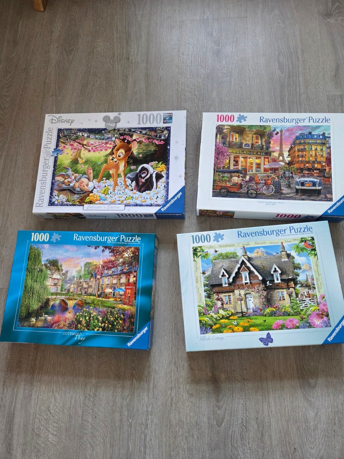 Ravensburger puzzels 1000 stukjes, Ophalen of Verzenden, 500 t/m 1500 stukjes, Zo goed als nieuw