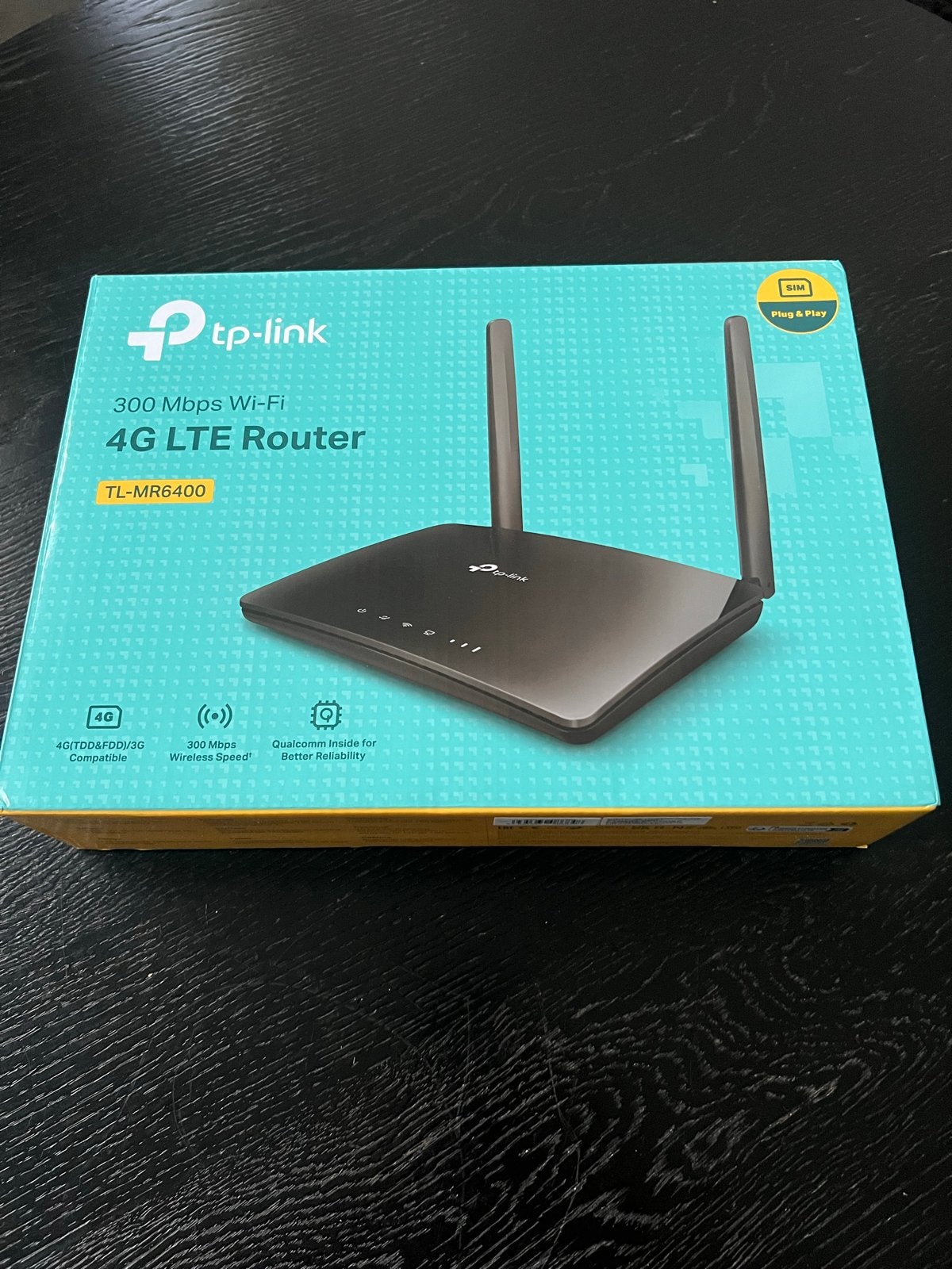 TP-Link TL-MR6400 4G LTE Router - Nieuw in doos, Computers en Software, Routers en Modems, Ophalen of Verzenden, Nieuw, Router met modem