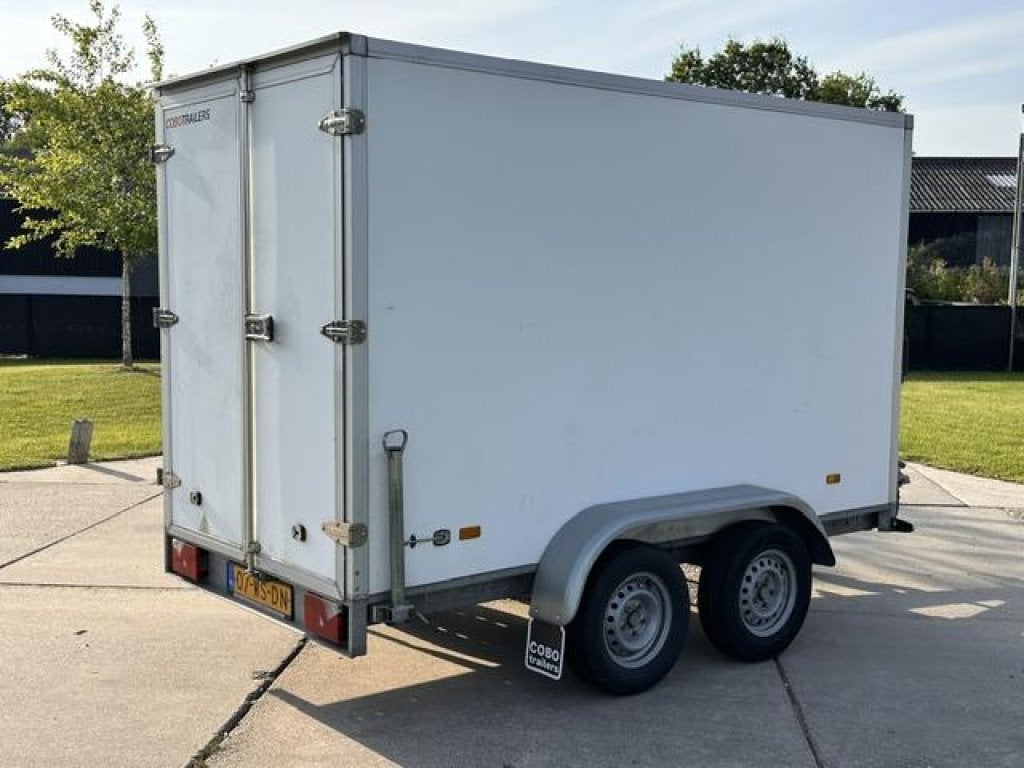 Hapert gesloten aanhanger 300x150x180 TOPPER, Gebruikt