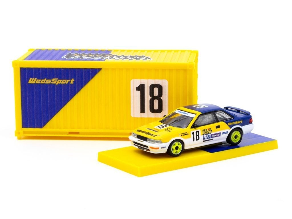 Toyota Corolla Levin AE92 van Tarmac 1/64 nr. 18 JTC1993, Ophalen of Verzenden, Nieuw, Auto