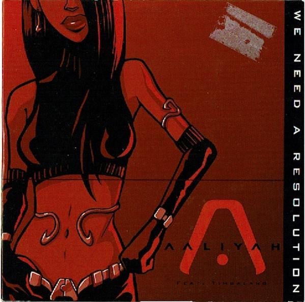 AALIYAH CD SINGLE WE NEED A RESOLUTION, 6 singles of meer, Ophalen of Verzenden, Zo goed als nieuw, Pop
