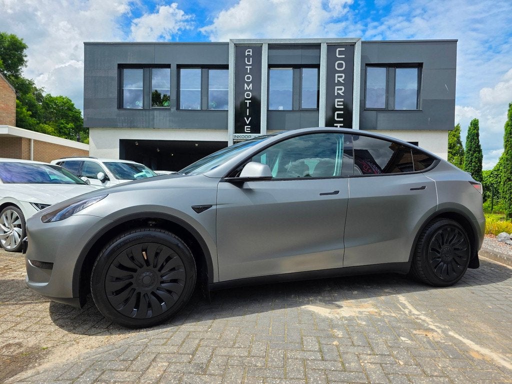 Tesla Model Y RWD 58 kWh Custom Wrap. 1ste eigenaar!, Automaat, 238 pk, Achterwielaandrijving, Gebruikt