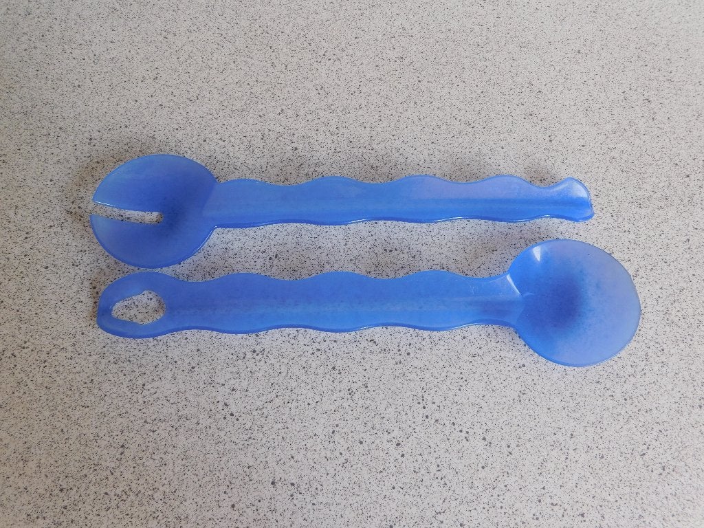 Tupperware Trendy Slacouvert Blauw, Huis en Inrichting, Blauw, Overige typen, Ophalen of Verzenden, Zo goed als nieuw