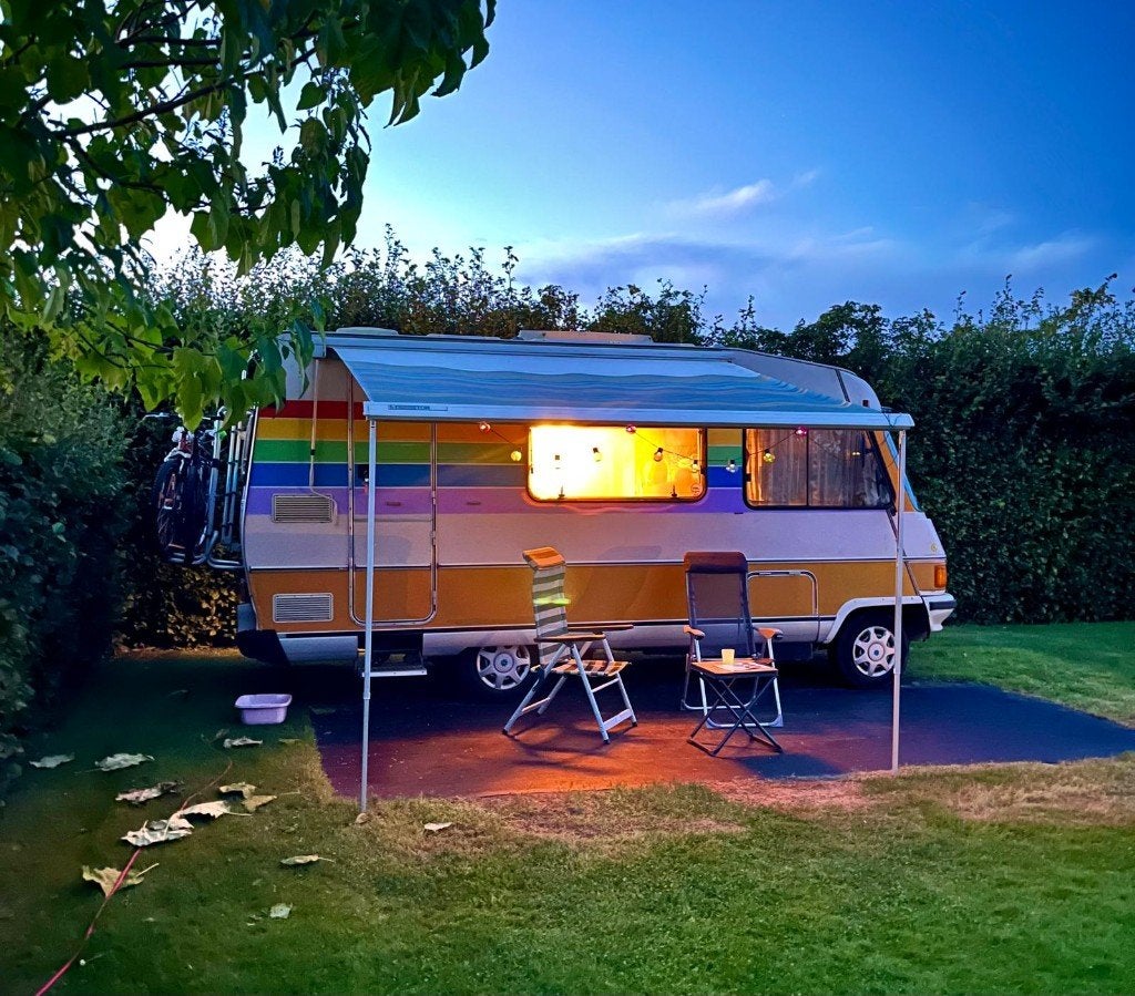 Unieke retro Hymer B544 Camper uit 1988 op Benzine!, Caravans en Kamperen, Campers, Integraal, Fiat, Bedrijf, Handgeschakeld