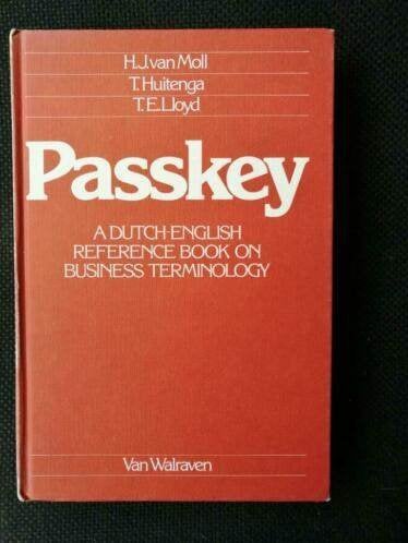H.J. van Moll, T. Huitenga, T.E. Lloyd - Passkey, Boeken, Ophalen of Verzenden, Gelezen, H.J. van Moll, T. Huitenga, T.E. Lloyd