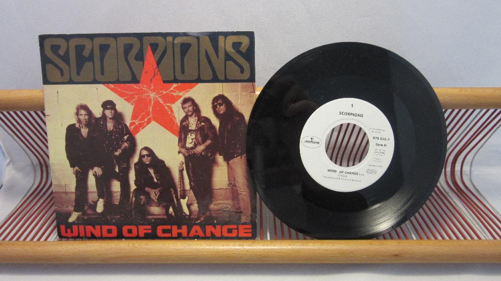 Scorpions, Wind Of Change (single 7"), Cd's en Dvd's, Vinyl Singles, Gebruikt, 7 inch, Single, Ophalen of Verzenden