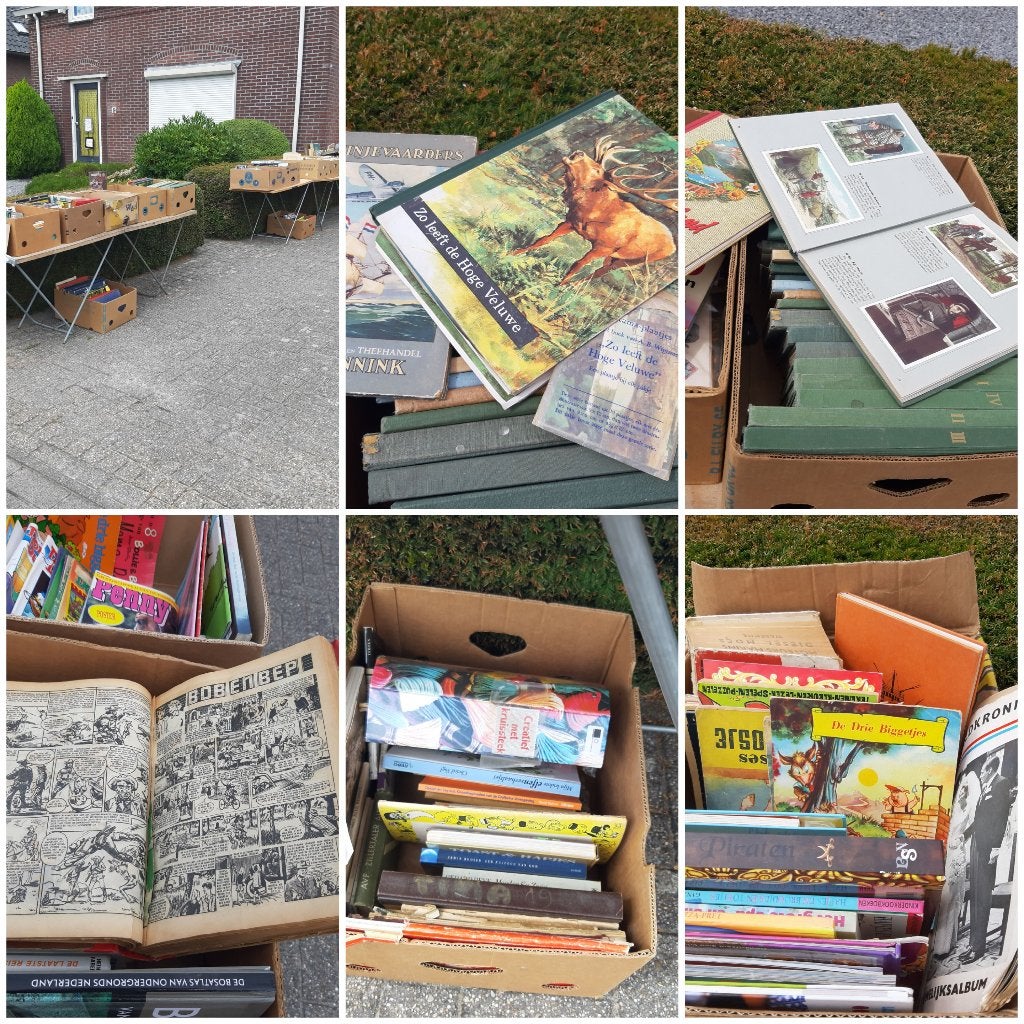 gratis boeken wgens berhuizing, Diversen, Rommelmarktspullen, Gebruikt, Ophalen
