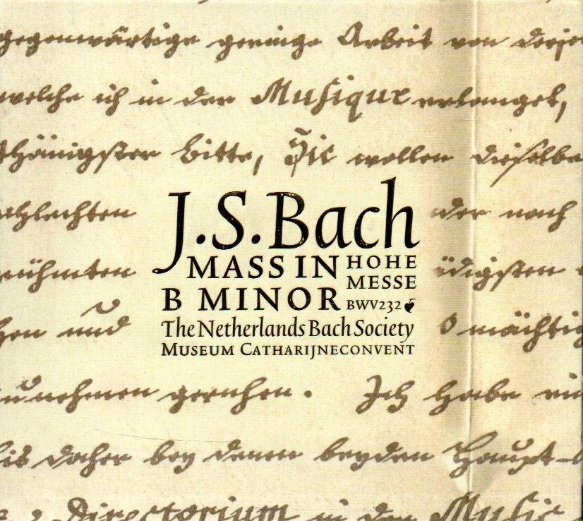 J.S. Bach - Mis in b klein (Mass in B Minor) - 2 SACD's, Inclusief boekje, Ophalen of Verzenden, Zo goed als nieuw, Oratorium