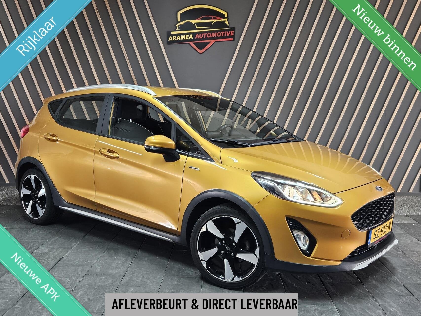 Ford Fiesta 1.0 EcoBoost Active First Edition |Trekhaak|ACC|, Auto's, Voorwielaandrijving, Gebruikt, Euro 6, Bedrijf