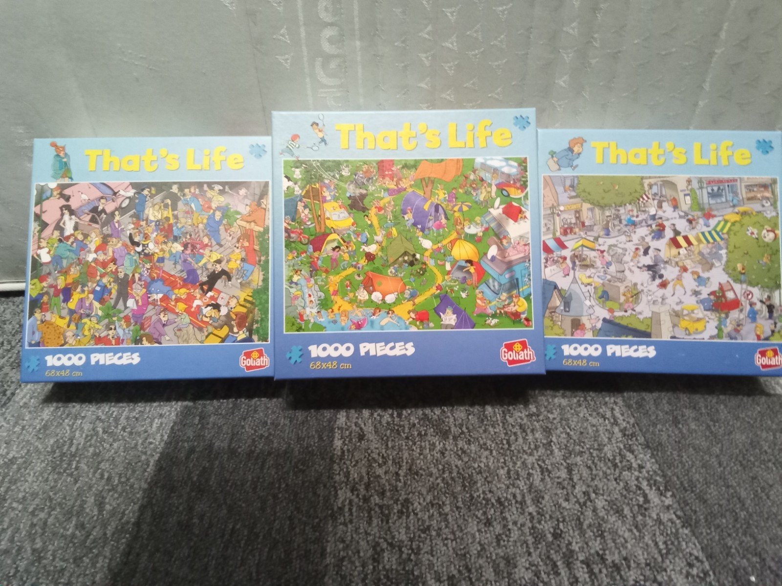 Thats life puzzels, Hobby en Vrije tijd, Ophalen, 500 t/m 1500 stukjes, Zo goed als nieuw