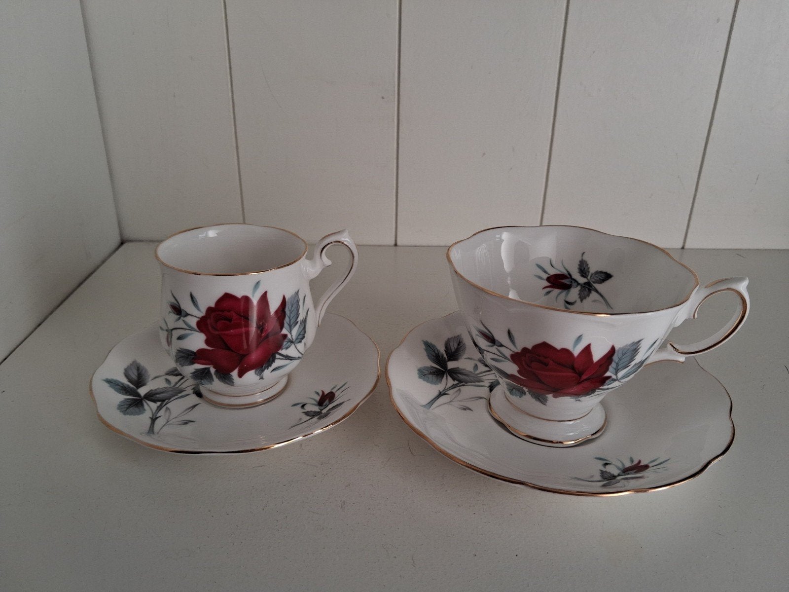 Royal Albert Sweet Romance kop en schotel set, Ophalen of Verzenden