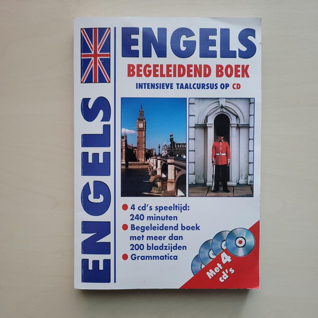 Engels - intensieve taalcursus op cd en begeleidend boek, Ophalen of Verzenden, Zo goed als nieuw, Non-fictie