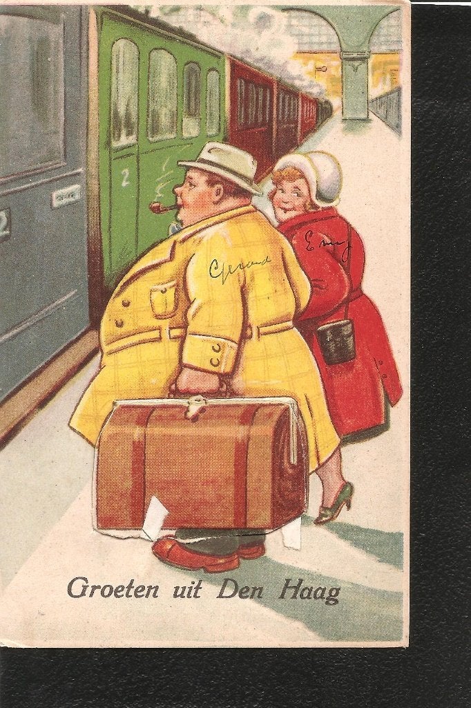 ‘s-Gravenhage, Groeten uit, Ophalen of Verzenden, 1920 tot 1940, Gelopen, Zuid-Holland