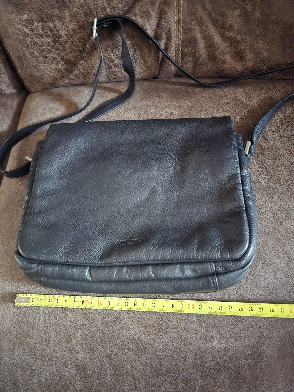 Bear design tas, Ophalen of Verzenden, Zwart, Leer