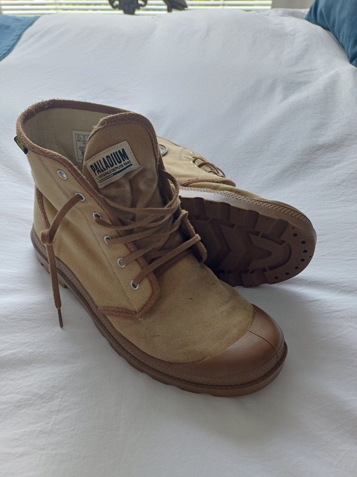 Palladium Pampa Hi Originale Boots - Beige/Bruin, Bruin, Verzenden, Boots, Palladium