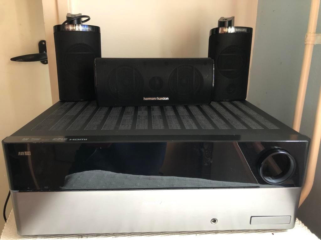 Harman Kardon AVR 156/230 Receiver met 5.1 Luidsprekers, Gebruikt, 60 tot 120 watt, Ophalen, Overige merken