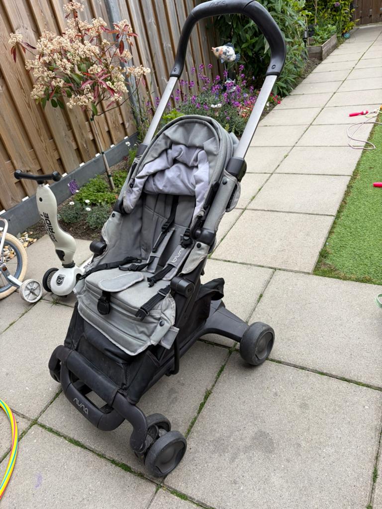 Nuna Pepp Buggy, Ophalen, Gebruikt, Verstelbare rugleuning