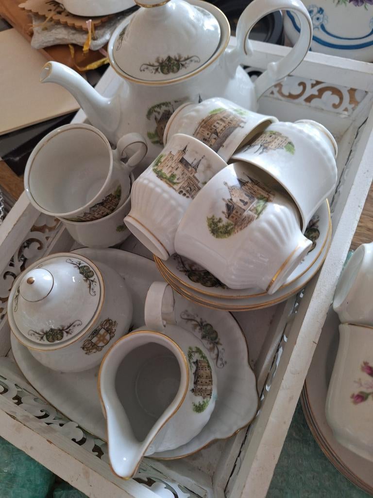 Servies original Dutch Castles, Antiek en Kunst, Antiek | Servies compleet, Ophalen