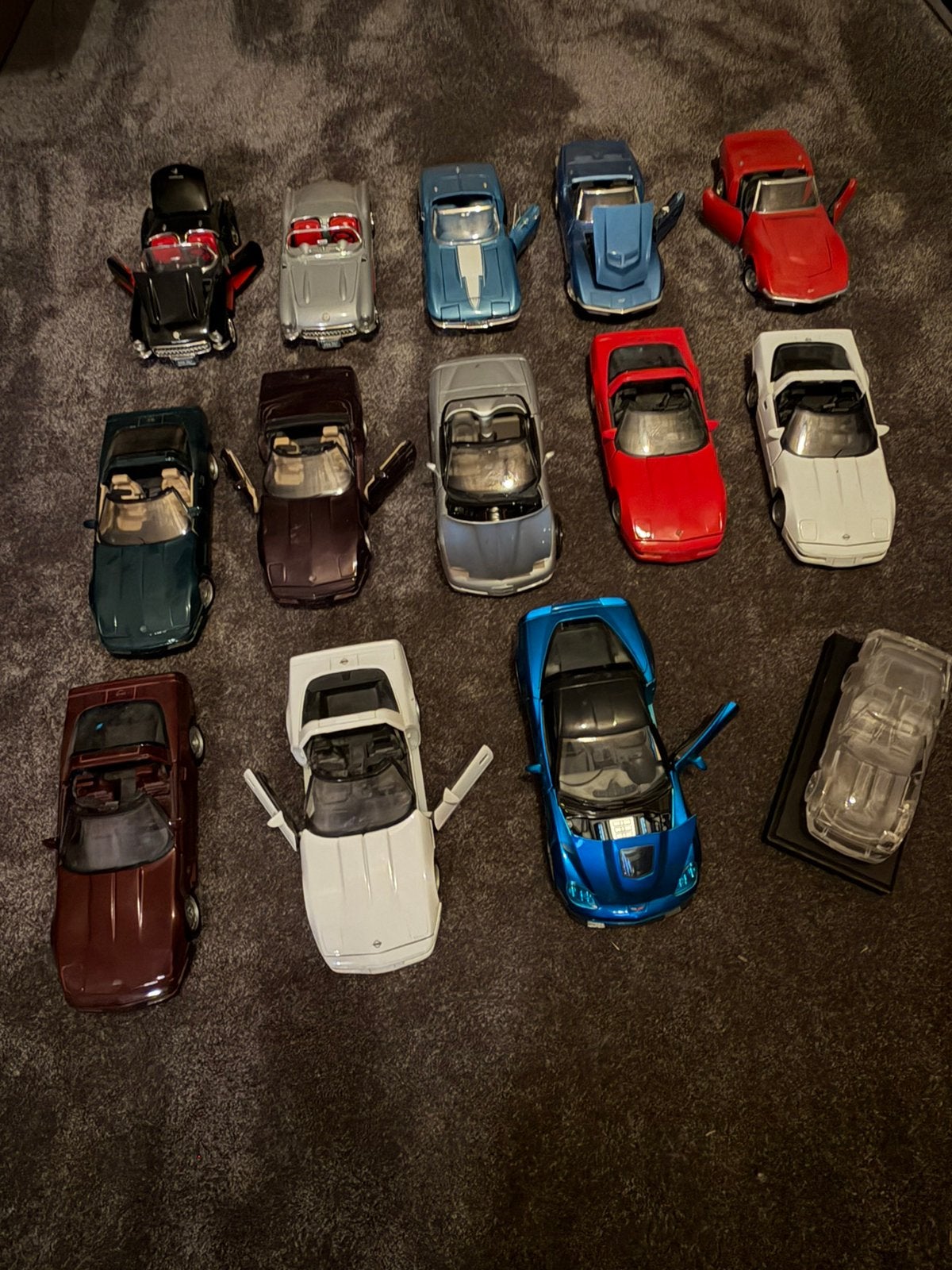 Corvette 1:18 Bburago Maisto modelauto set, Hobby en Vrije tijd, Modelauto's | 1:18, Ophalen of Verzenden, Zo goed als nieuw, Overige merken