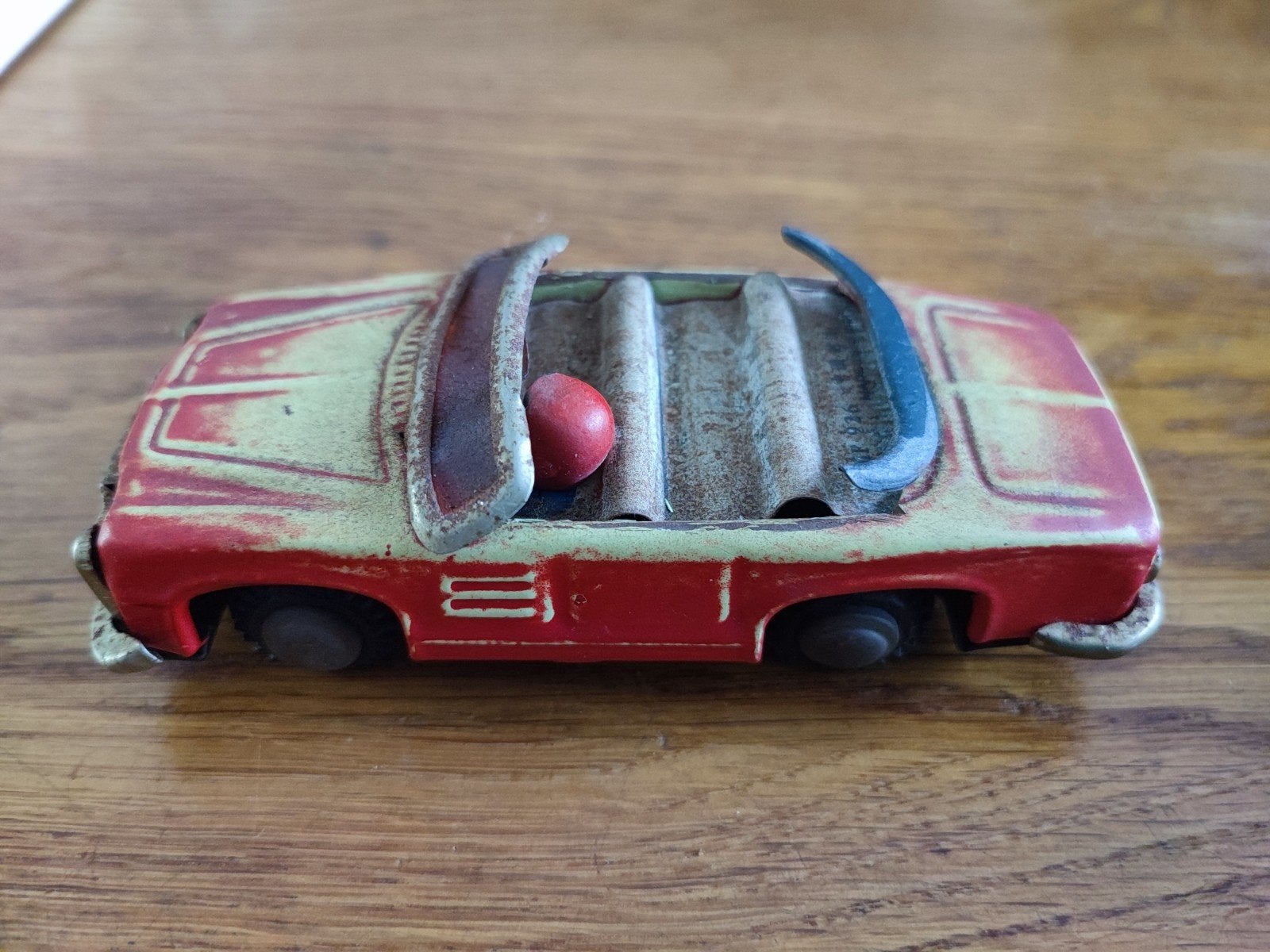 Blikken auto cabriolet., Ophalen of Verzenden, Gebruikt, Auto, Overige merken
