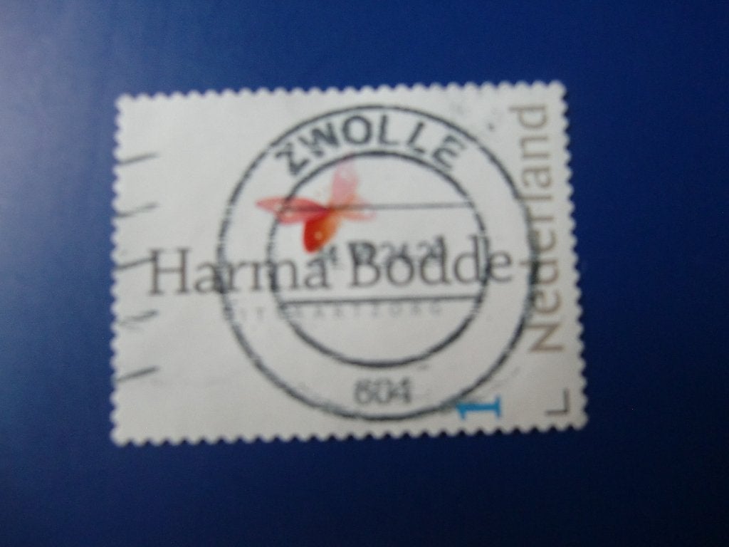 Persoonlijke zegel - Harma Bodde Uitvaartverzorging - gest., Verzenden, Na 1940, Gestempeld