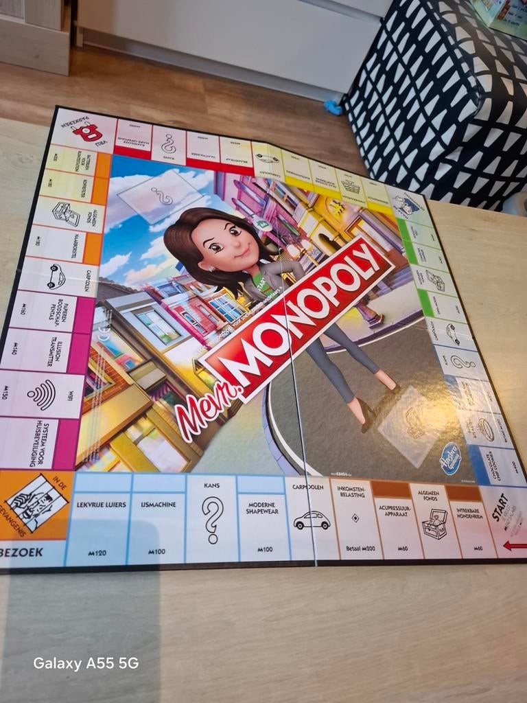 Mevr. Monopoly Bordspel - Het spel voor gelijke kansen, Hobby en Vrije tijd, Gezelschapsspellen | Bordspellen, Ophalen of Verzenden
