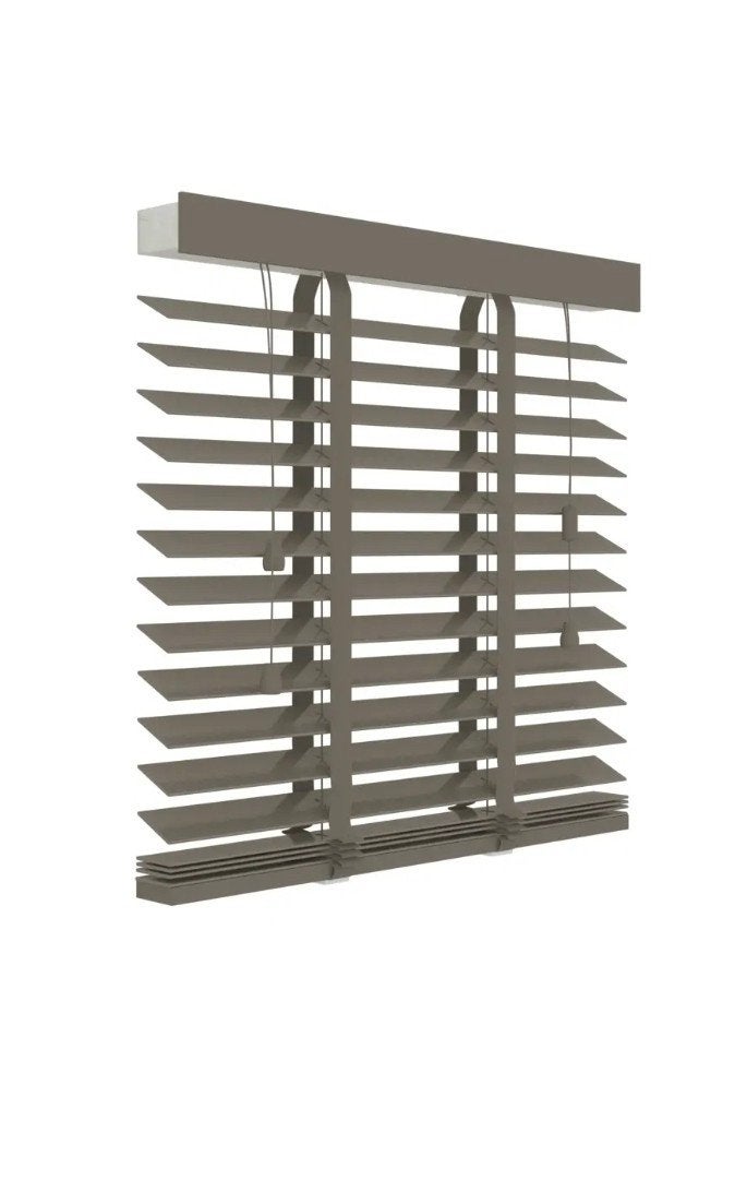 4 x set jaloezieën 50cm x 130cm kleur Taupe, Ophalen of Verzenden, Nieuw