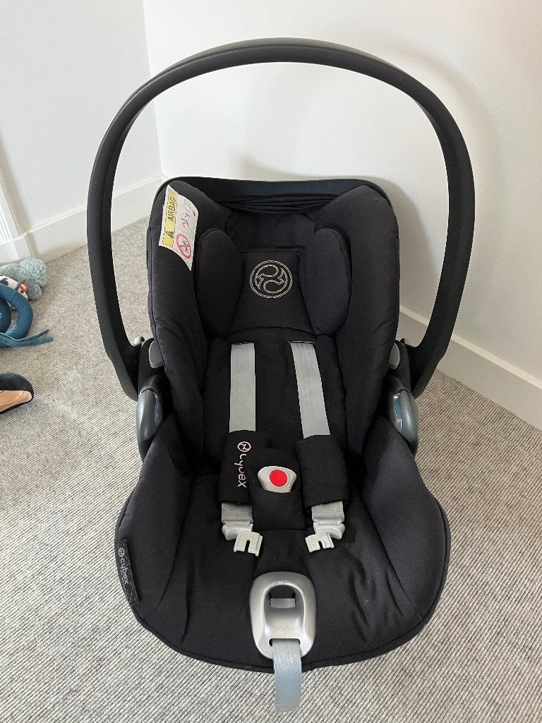 Cybex Cloud Z i-Size zwart, Gebruikt, Isofix, 0 t/m 13 kg, Slaapstand