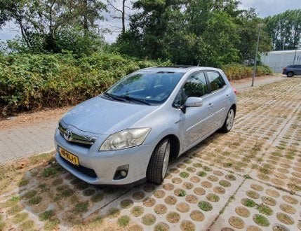 Toyota Auris 1.8 Executive  Full Hybrid 5DR CVT 2011 Blauw, Auto's, Toyota, 4 cilinders, Blauw, 1798 cc, 25 km/l
