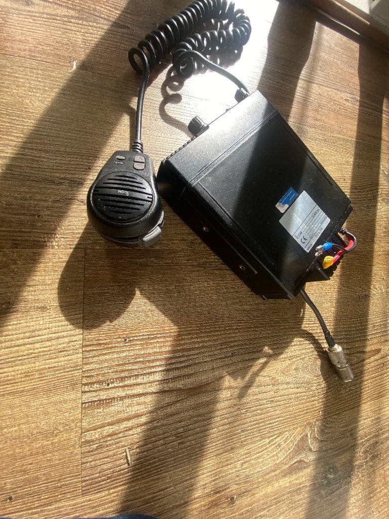 ICOM m59 euro marifoon, Verzenden, Zo goed als nieuw, Zender en Ontvanger