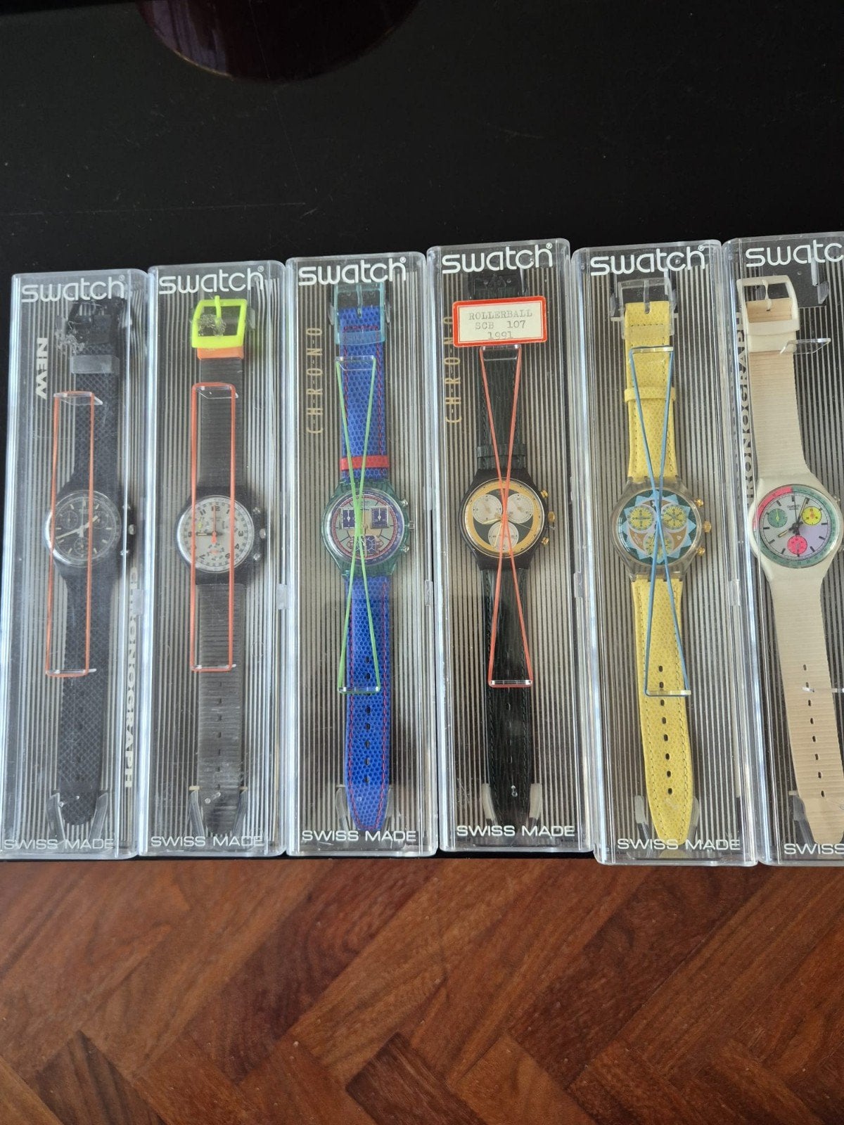 Swatch Horloges Limited Edition Collectie - Nieuw in Doos, Kunststof, Swatch, Nieuw, Kunststof