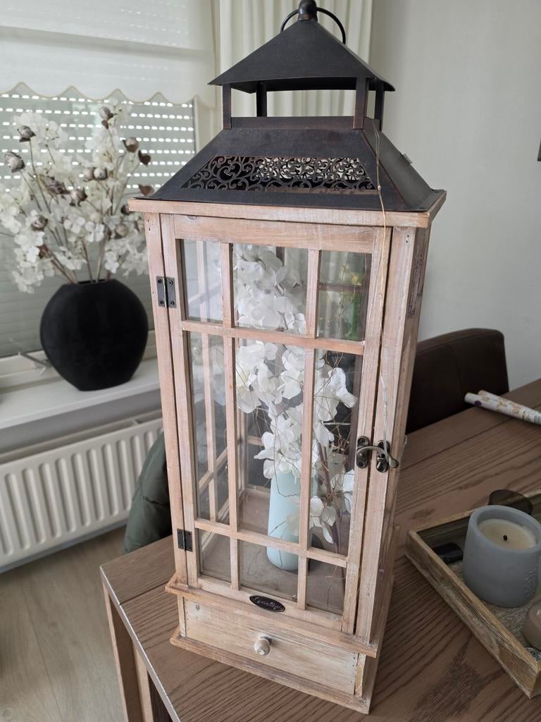Groot windlicht, Ophalen of Verzenden, Overige materialen