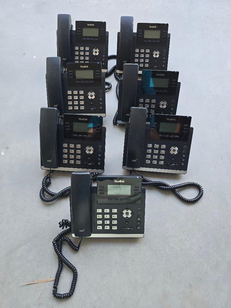 Yealink SIP-T42U IP Telefoons - Gebruikt, Telecommunicatie, Datacommunicatie en VoIP, Ophalen of Verzenden, Gebruikt, Telefoon