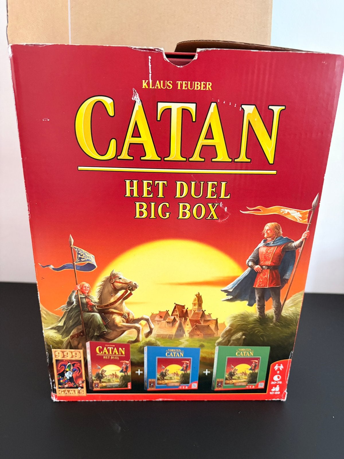 Catan, het duel big box, Ophalen, Zo goed als nieuw