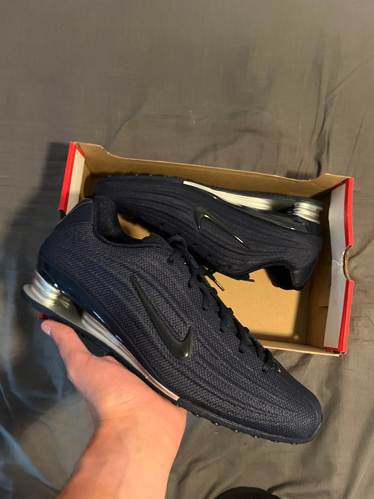 Nike Shox Z Midnight Navy - Maat 43, Blauw, Nieuw, Ophalen of Verzenden, Sneakers of Gympen