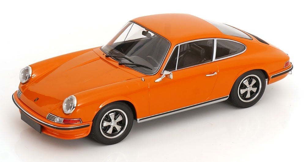 Porsche 911 S Coupe 1972 Oranje 1-18 Minichamps Limited 336, Hobby en Vrije tijd, Minichamps, Tschuiten@hotmail.com, Duitsland
