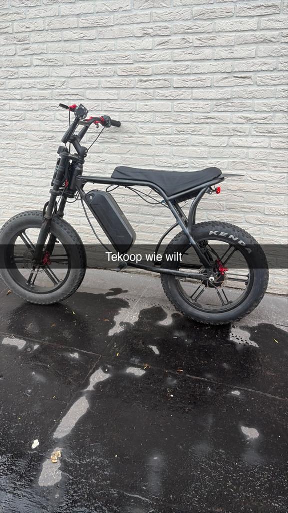 Costom fatbike zonder trapper trapper komt er bij, Ophalen of Verzenden, Overige merken