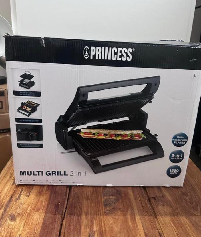 Princess Multi Grill 2-in-1 - Nieuw in doos, Witgoed en Apparatuur, Onderdelen en Toebehoren, Nieuw, Ophalen of Verzenden