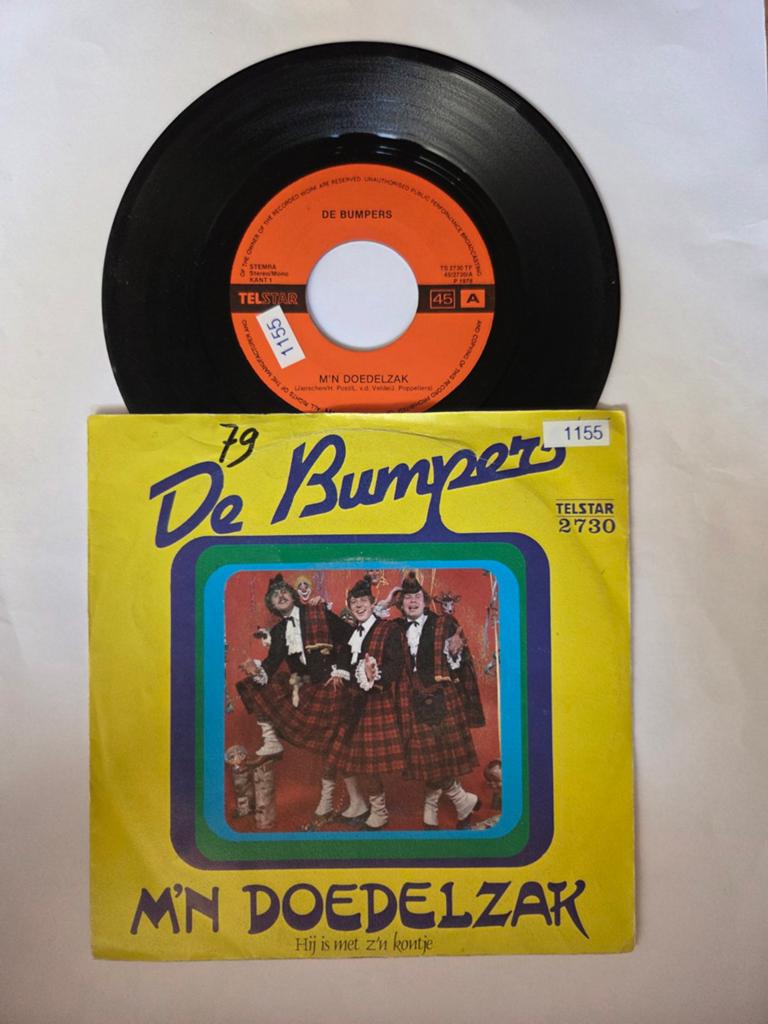 De Bumpers - M'n doedelzak, Gebruikt, 7 inch, Single, Ophalen of Verzenden