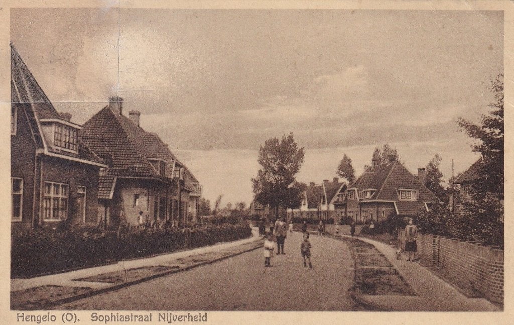 Hengelo, Wijk., Verzamelen, Verzenden, 1920 tot 1940, Gelopen, Overijssel