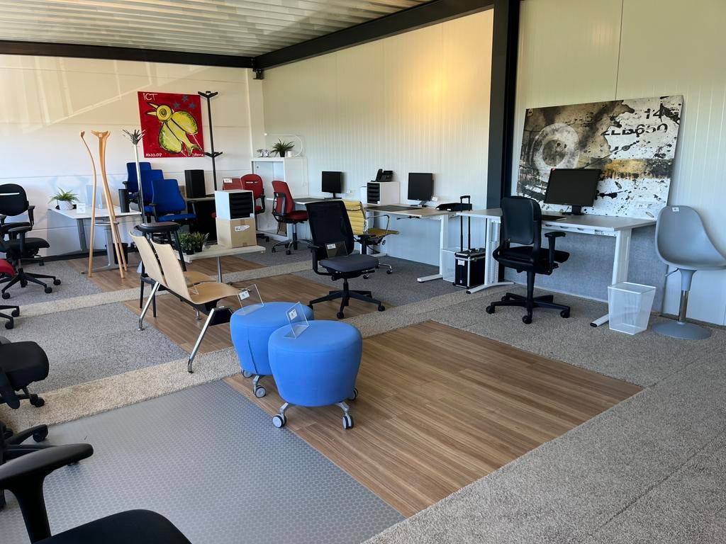bureaustoelen vergaderstoelen For-Less Utrecht/De Meern, Ophalen, Gebruikt, Prijzen vanaf 65.- ex btw, Zwart