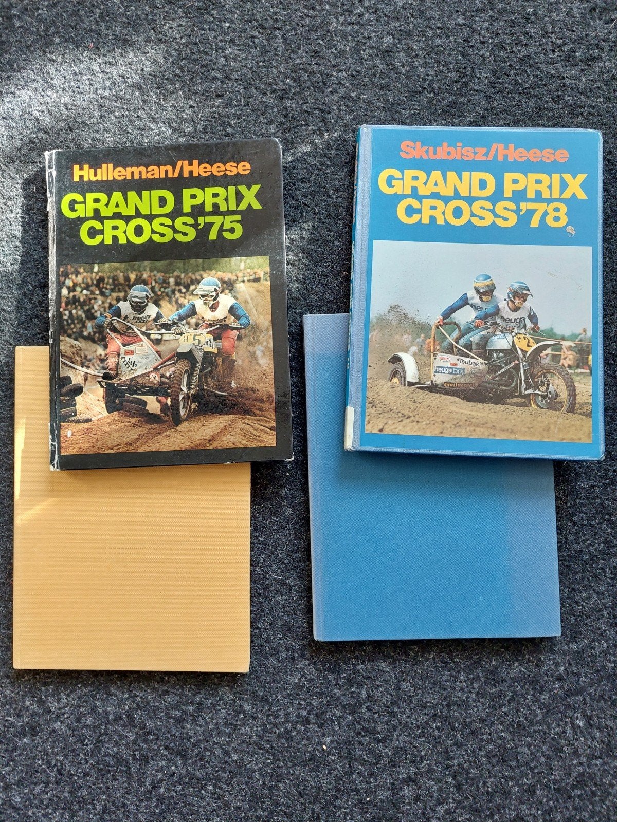 Grand Prix Cross - 4 Boeken - 1975, 1976, 1978 en 1980, Ophalen of Verzenden, Gelezen, Holleman/ Heese / Skubisz