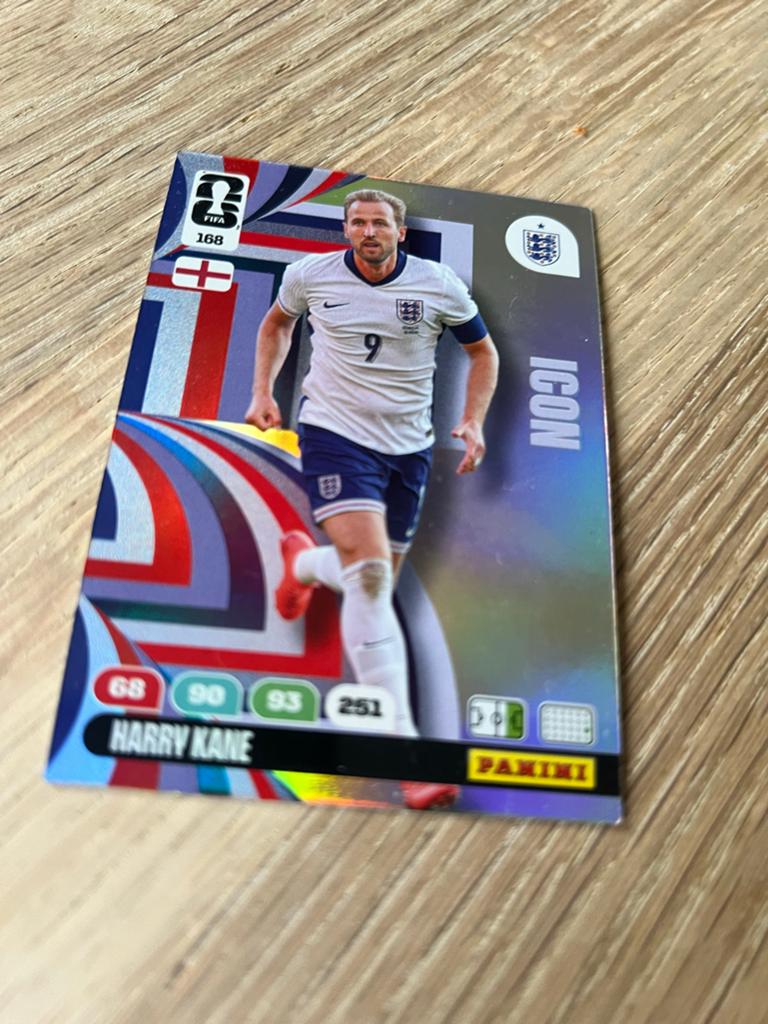 Harry Kane Panini FIFA 365 Adrenalyn XL Icon kaart, Ophalen of Verzenden, Zo goed als nieuw, Buitenlandse clubs, Spelerskaart