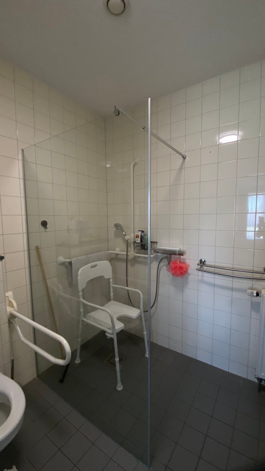 Douchewand 120x200 cm, Ophalen, 100 tot 150 cm, 200 cm of meer, 75 cm of meer