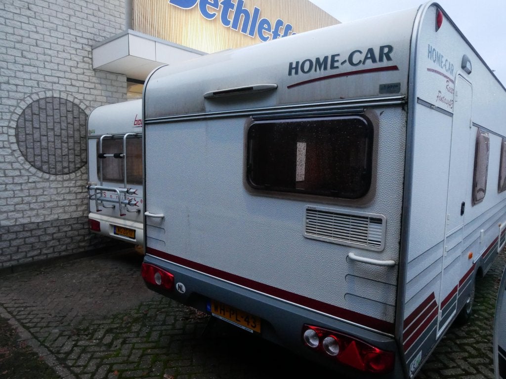 Home-Car Racer Fantasy 43 Incl. Mover, Fietsenrek, Caravans en Kamperen, Home-car, Schokbreker, Bedrijf, Treinzit