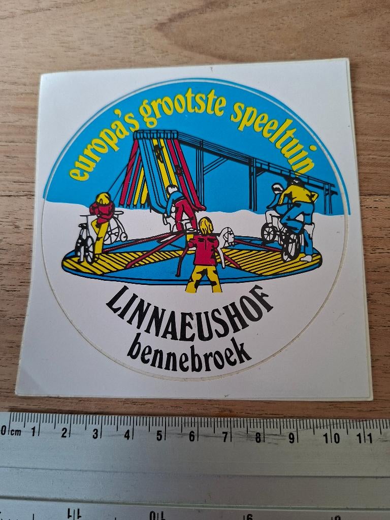 Sticker Bennebroek Linaeushof, Ophalen of Verzenden, Zo goed als nieuw, Bedrijf of Vereniging